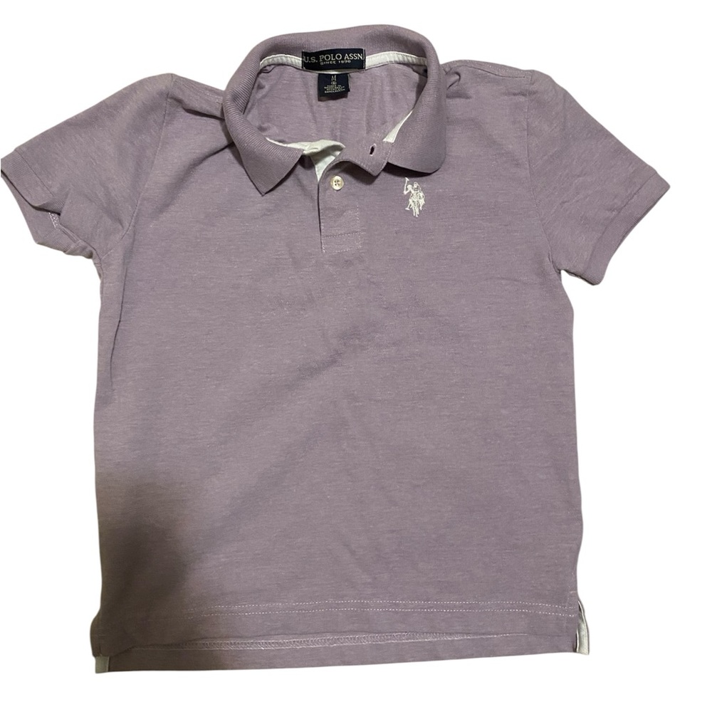 U.S. Polo Assn. Kids Lavender Polo Shirt
